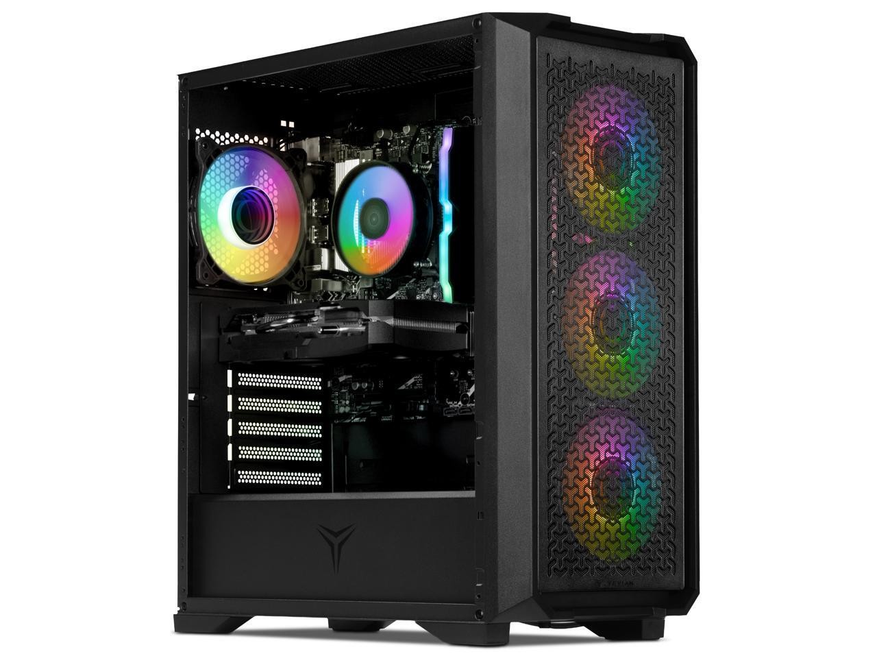 Yeyian Gaming Desktop PC Vault 44F0B-550P1N Intel Core i5-14400F 16GB DDR5 1TB N