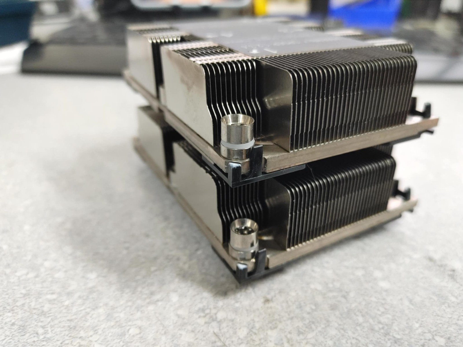 lot of 2 Supermicro SNK-P0067PS LGA3647-0 1U X11 Scalable Passive CPU Heatsink