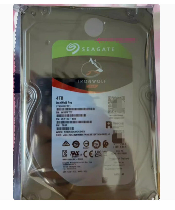 Seagate IronWolf Pro ST4000NE001 4TB 3.5″ HDD SATA 7200rpm Hard Drive