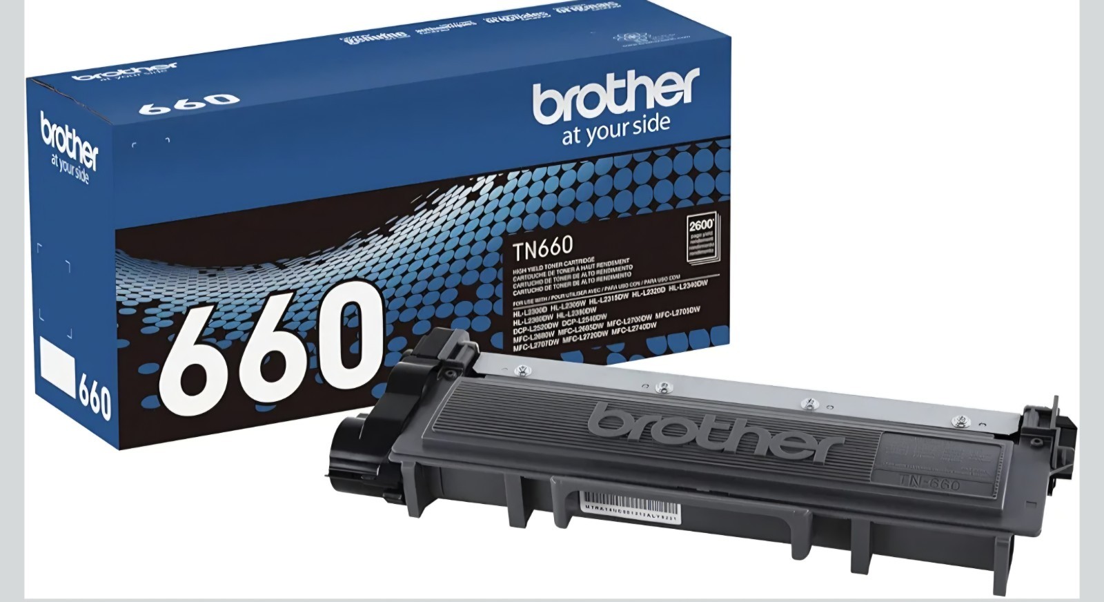 Brother TN660 High Yield Toner Cartridge