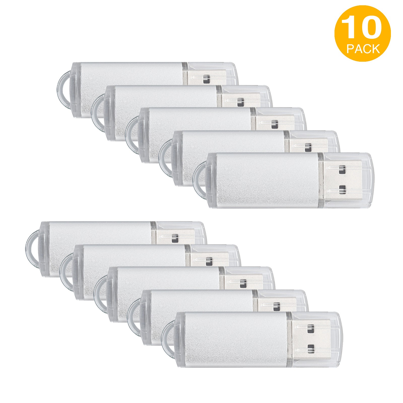 10/30 Pack 16GB USB 2.0 Flash Drives Thumb Pen Drives Memory Stick