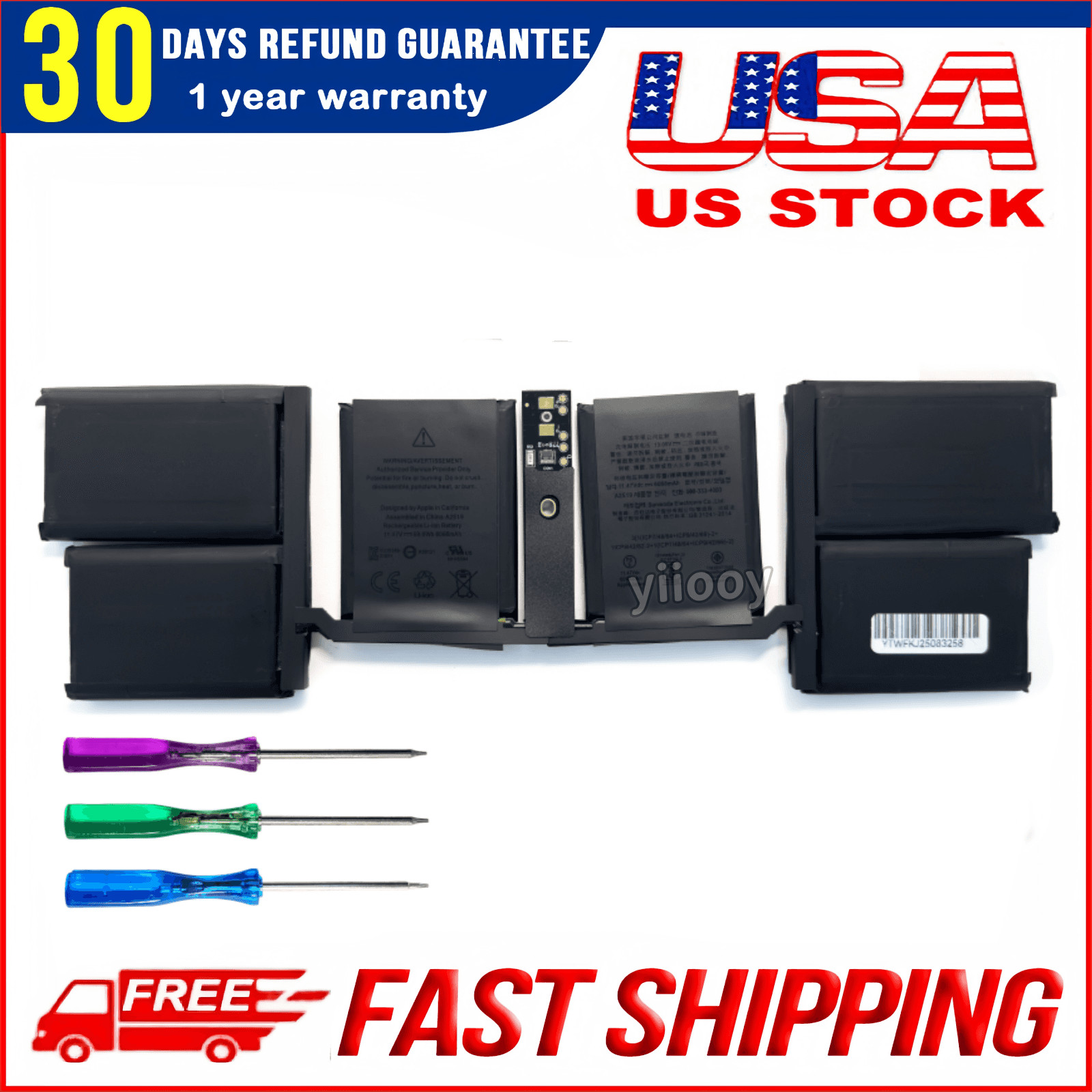 New Genuine OEM A2519 Battery for Apple MacBook Pro 14″ A2442 2021 M1 Pro chip