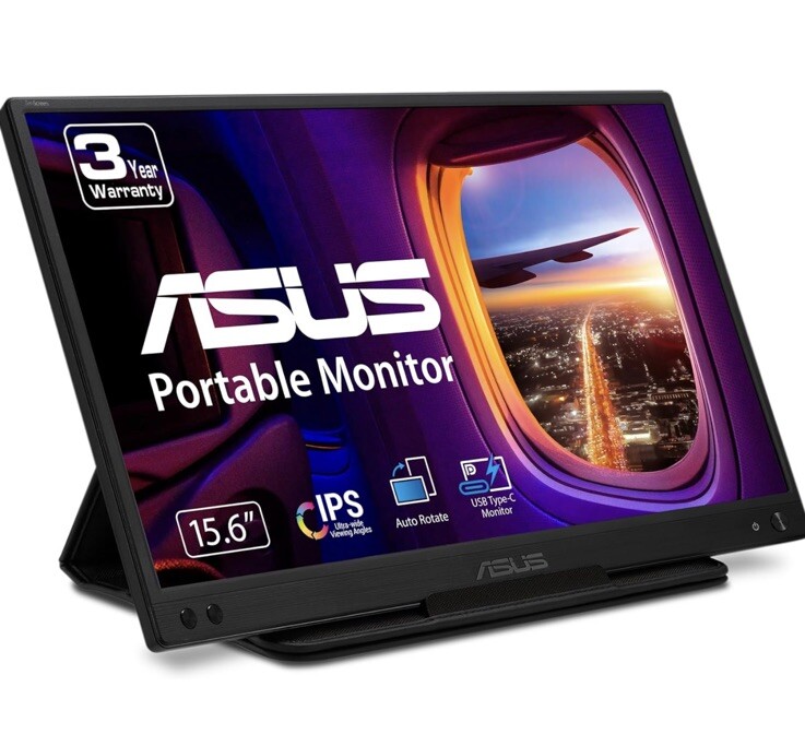 ASUS ZenScreen MB166C 15.6 in 1920 x 1080 Widescreen IPS Monitor 90LM07D3-B011B0