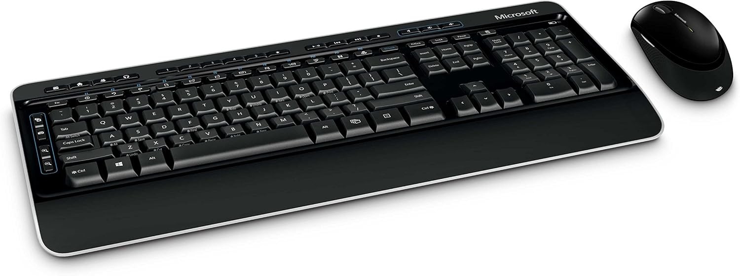 Microsoft Wireless Desktop 3000 Keyboard & Mouse Bluetrack Technology – FRENCH