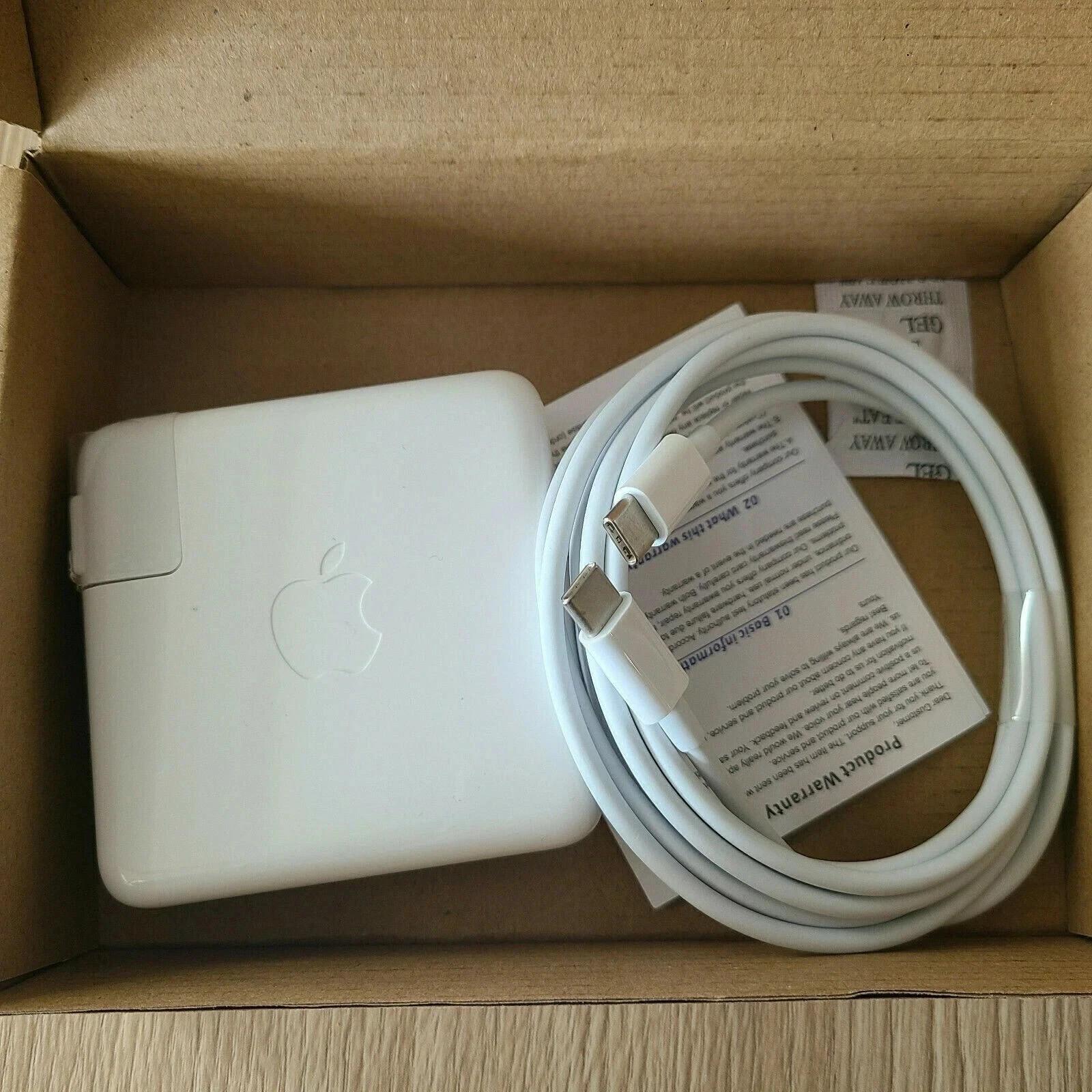 Genuine 96W USBC Type C Charger For apple MacBook Pro 16 M4 M3 A2166 A1990 A1281