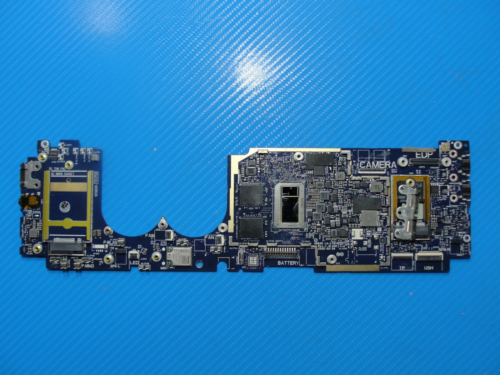 Dell Latitude 9330 2-in-1 13.3″ Intel i7-1260U 1.1GHz 16GB Motherboard LA-L781P