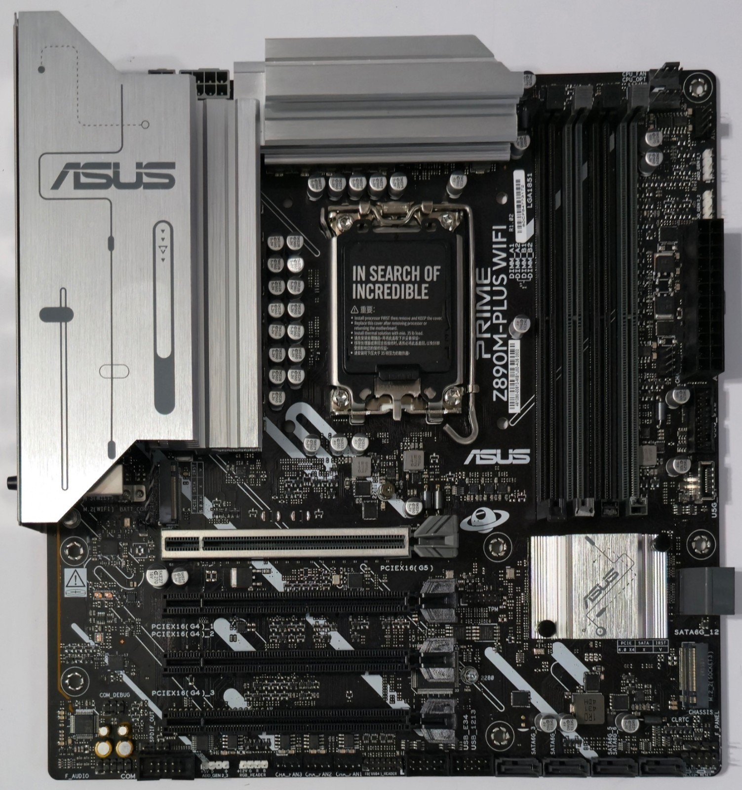 ASUS PRIME Z890M-PLUS WIFI PRIME Micro-ATX Motherboard LGA 1851 *READ*