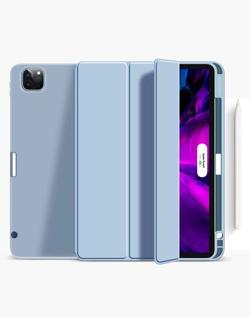 Flip Stand Case Cover For iPad Pro 12.9″ 3rd 4th 5th 6th Gen With Pencil Holder