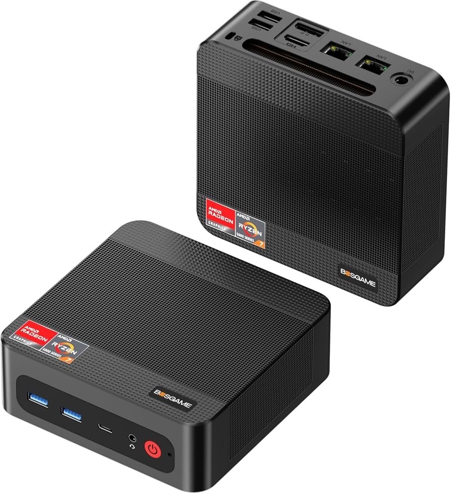 BOSGAME Effizen P3Plus Mini PC Ryzen 7 7840HS 16GB RAM 1TB SSD
