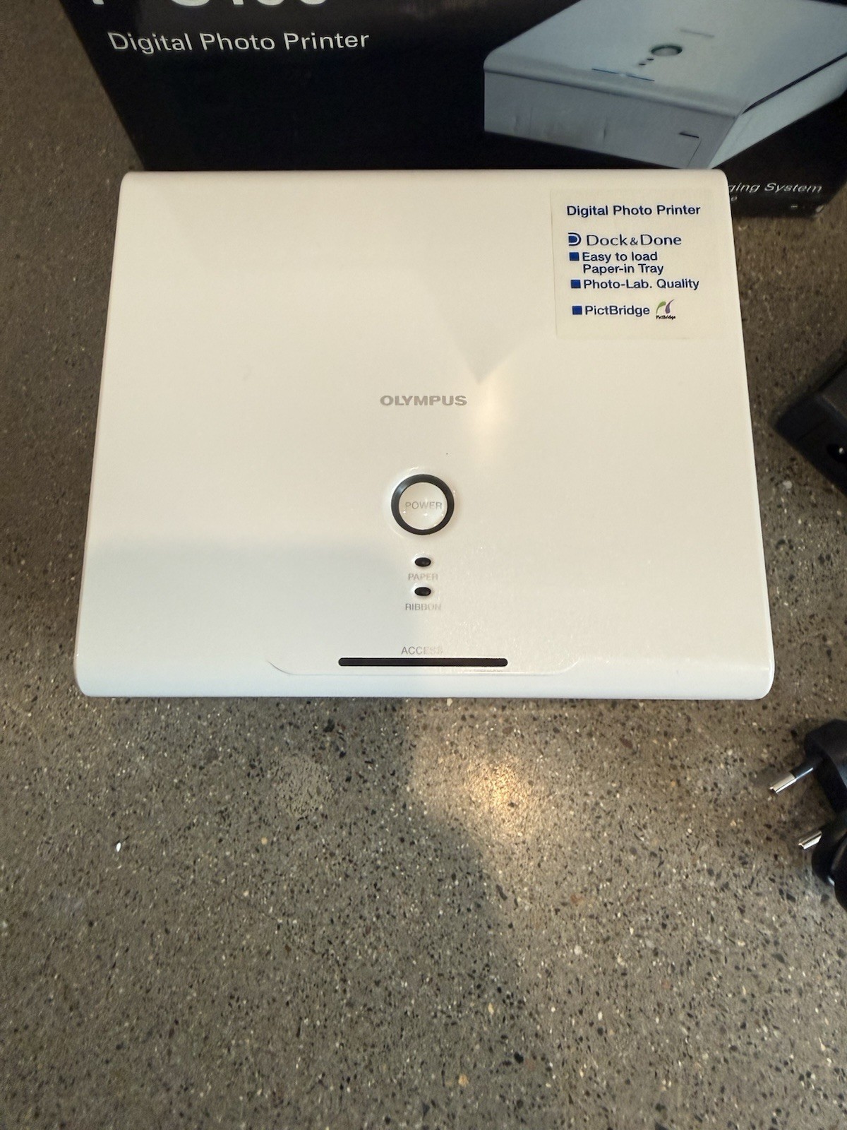 Olympus P-S100 Dock&Done Dye Sublimation Color Photo Printer PictBridge A6