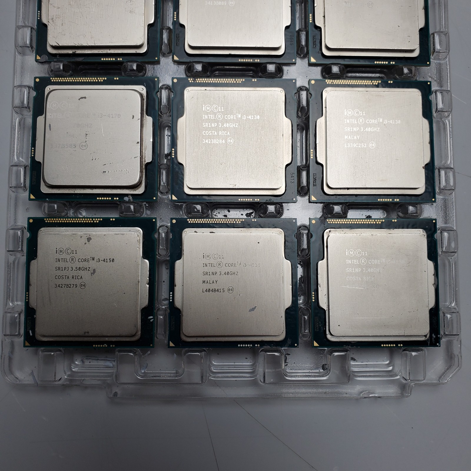 (Lot of 118) Intel 4th Gen Core i3 i5 i7 Desktop CPUs – Mixed Processor Lot READ