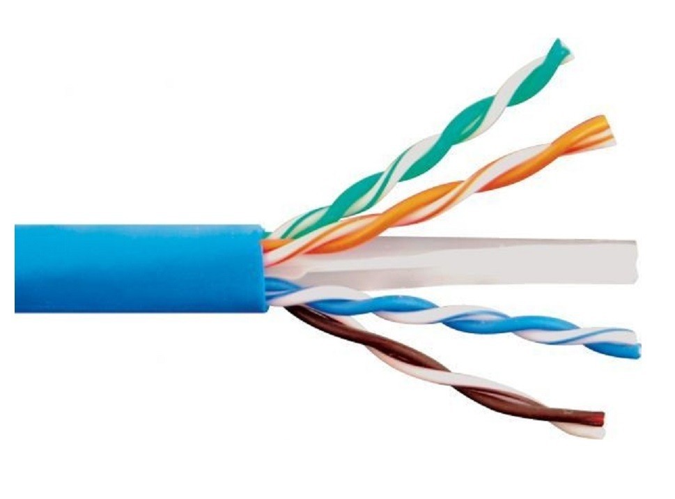 200′ FT CAT6 23 AWG Ethernet Network Cable Cord Solid UTP open box