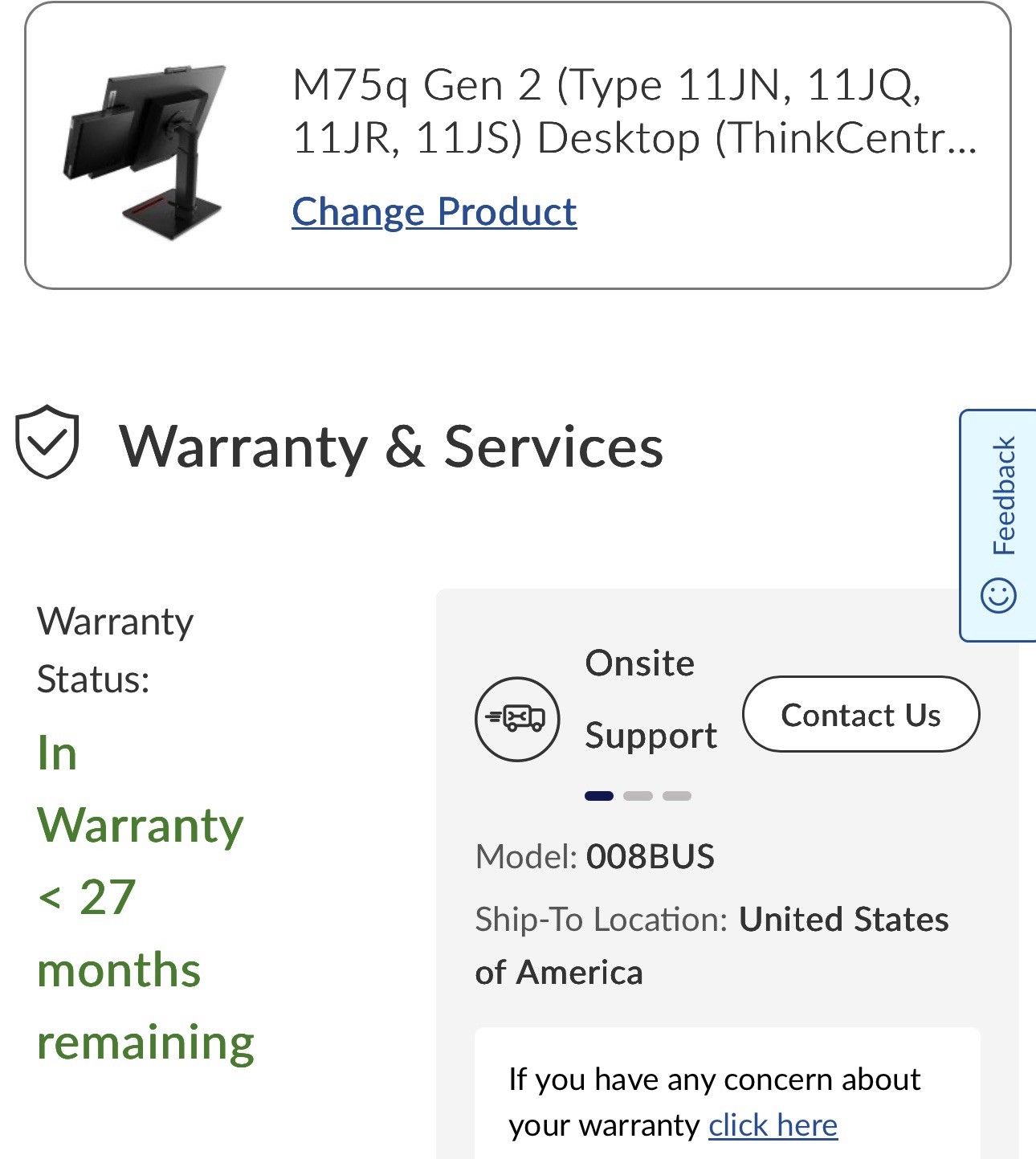 Lenovo ThinkCentre M75q Gen 2 WiFi Ryzen 3 Pro 5350GE 16GB RAM 256GB SSD Win 11