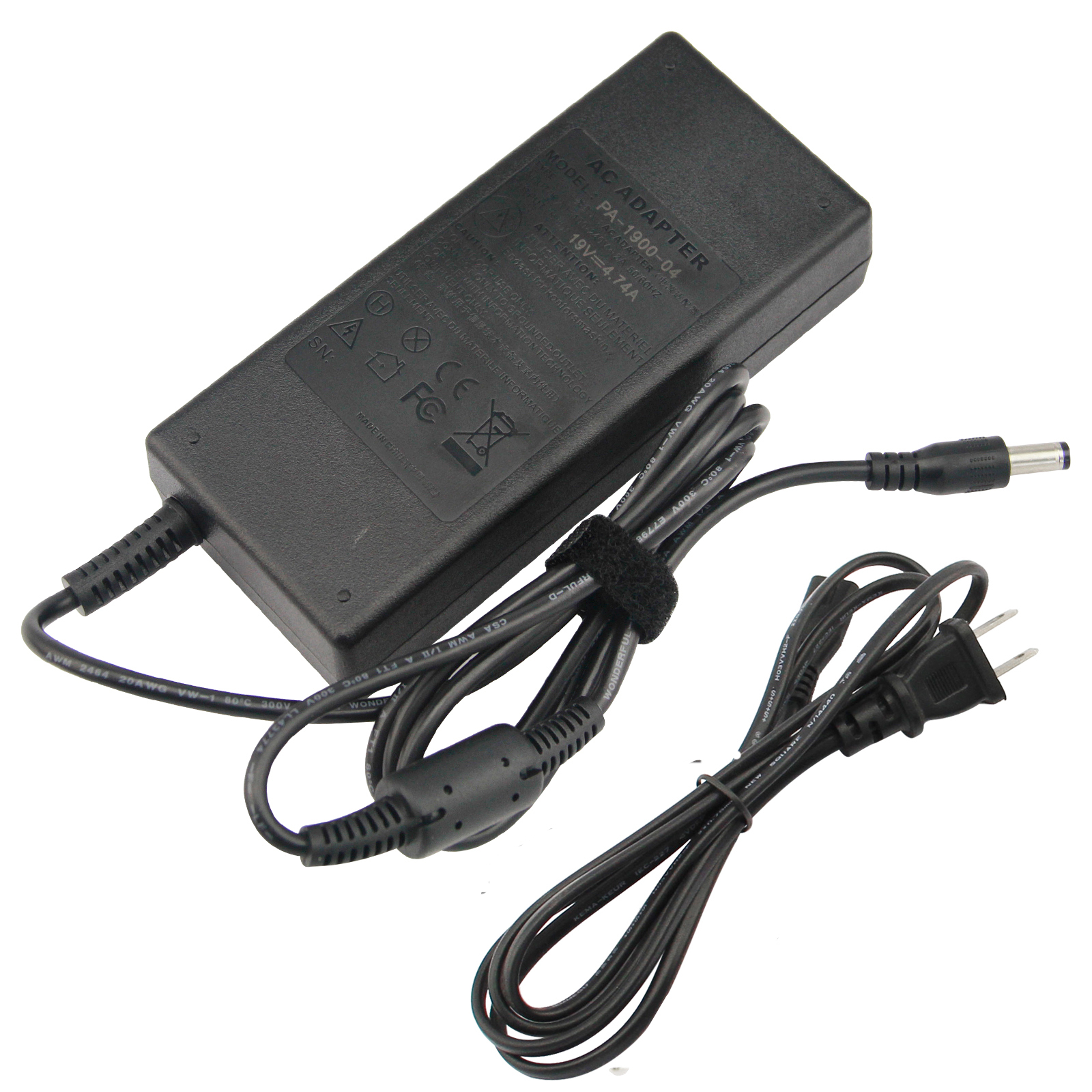 AC Adapter Battery Charger for Fujitsu LifeBook T730 T900 T901 TH700 P770 PH520