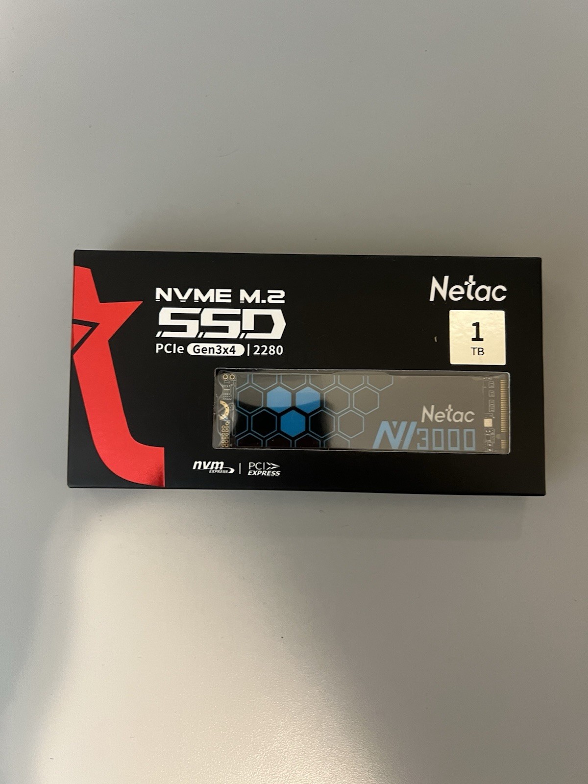 Netac NV3000 1TB Internal SSD Solid State Drive M.2 2280 PCIe3.0 NVMe 2500MB/s
