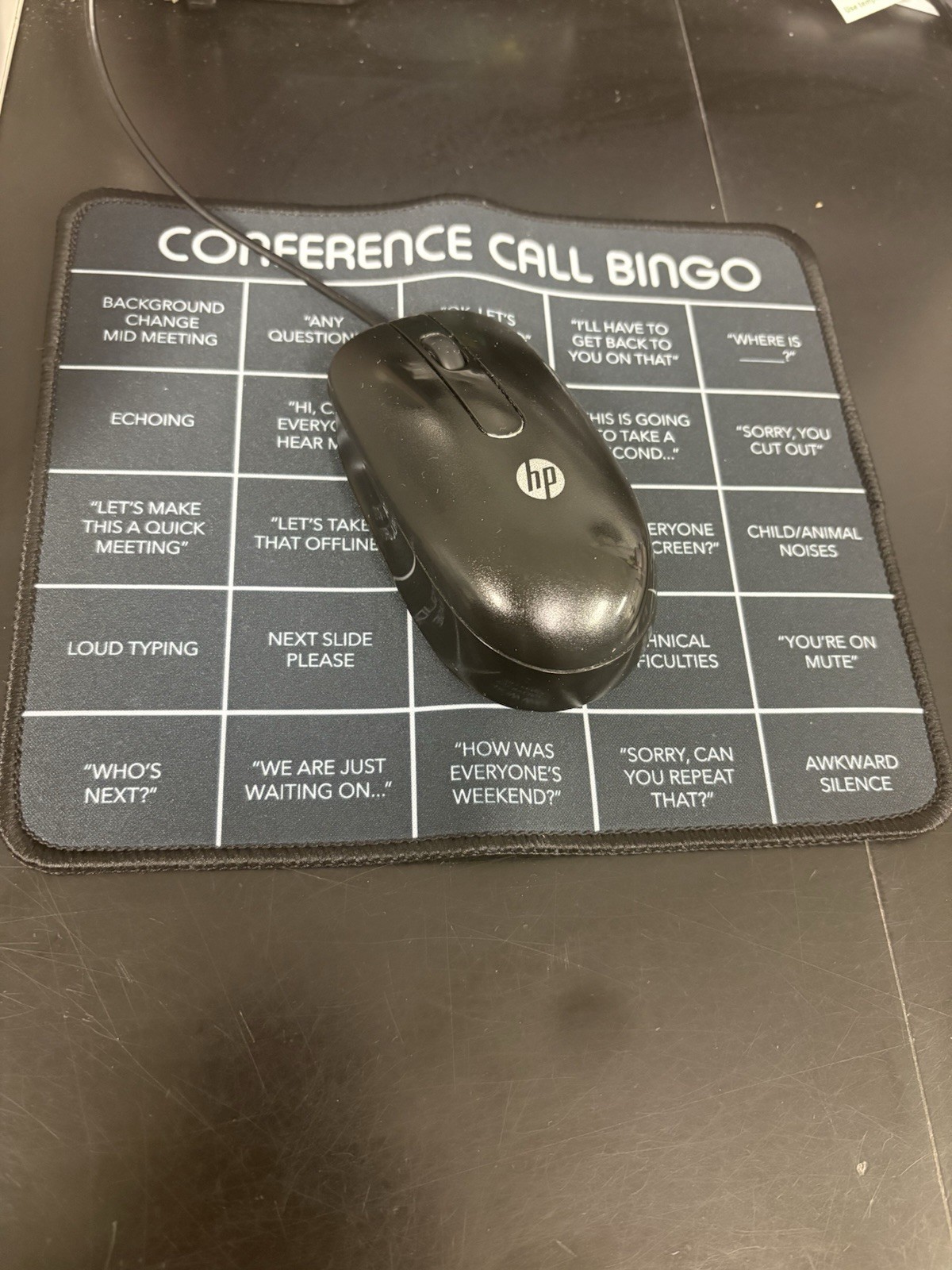 FESTIVE VOiCE BINGO MOUSE PAD 9.25 in x 7.8 in (23.5 cm x 19.8 cm)1COUNT