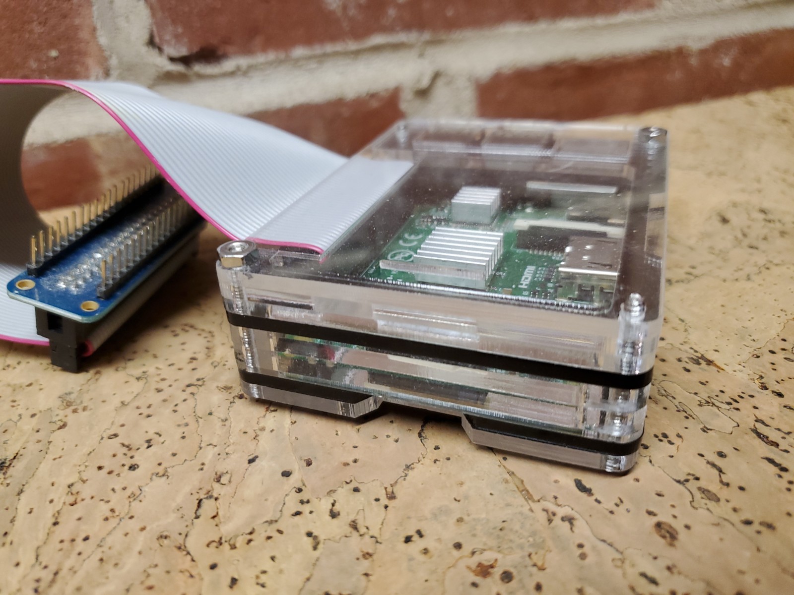 Raspberry Pi Model B+ V1.2 Board, Case and Vilros WiFi USB Adapter