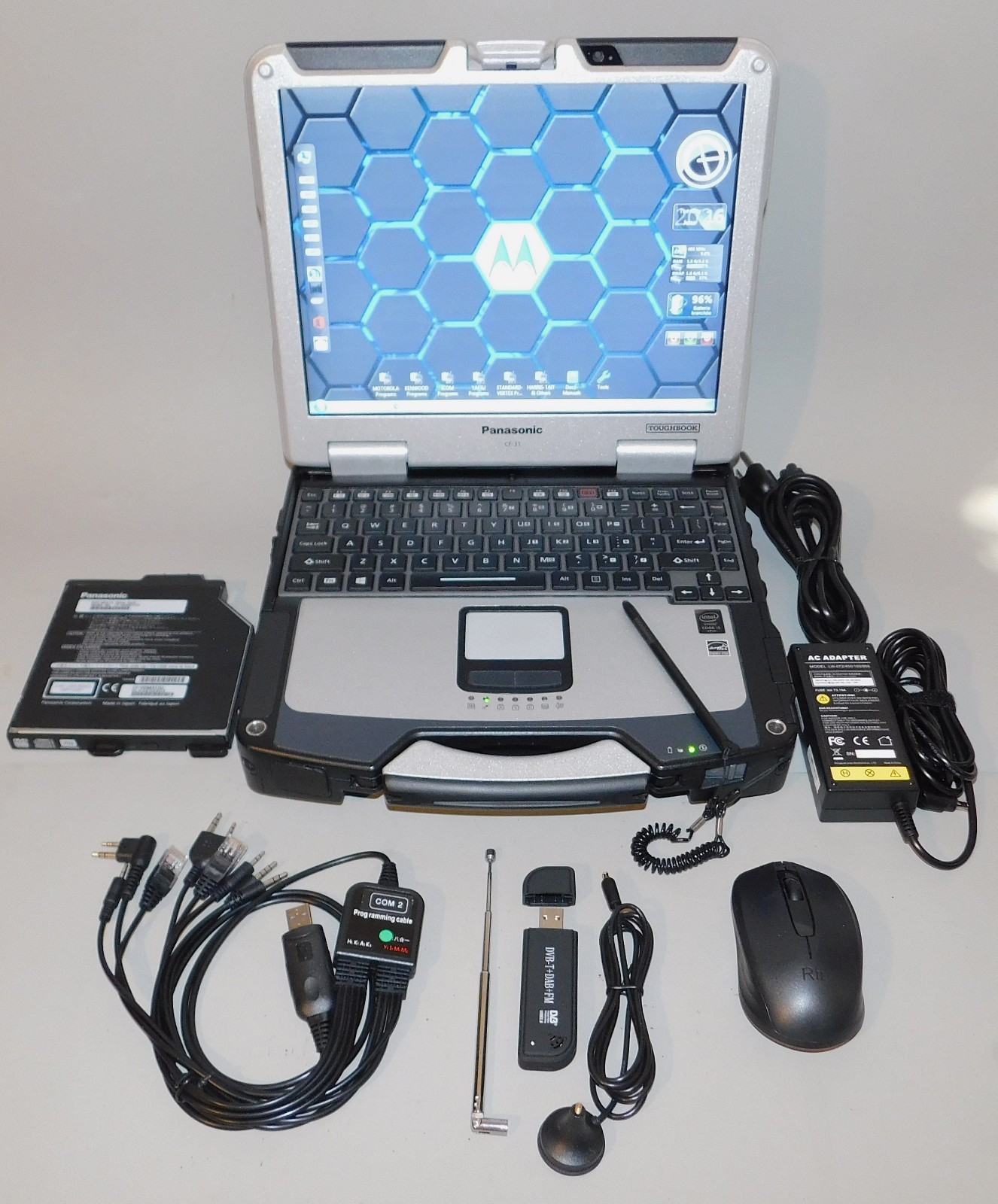 TOUGHBOOK CF-31 MK5: HAM Laptop w/ Digital + Programming w/SDR, Win & DragonOS