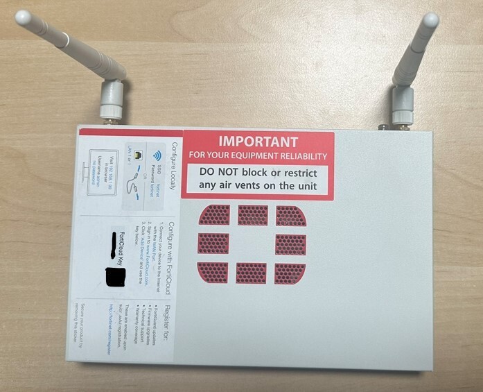 Fortinet FortiWiFi 30E Network Security Firewall – White (FWF-30E)
