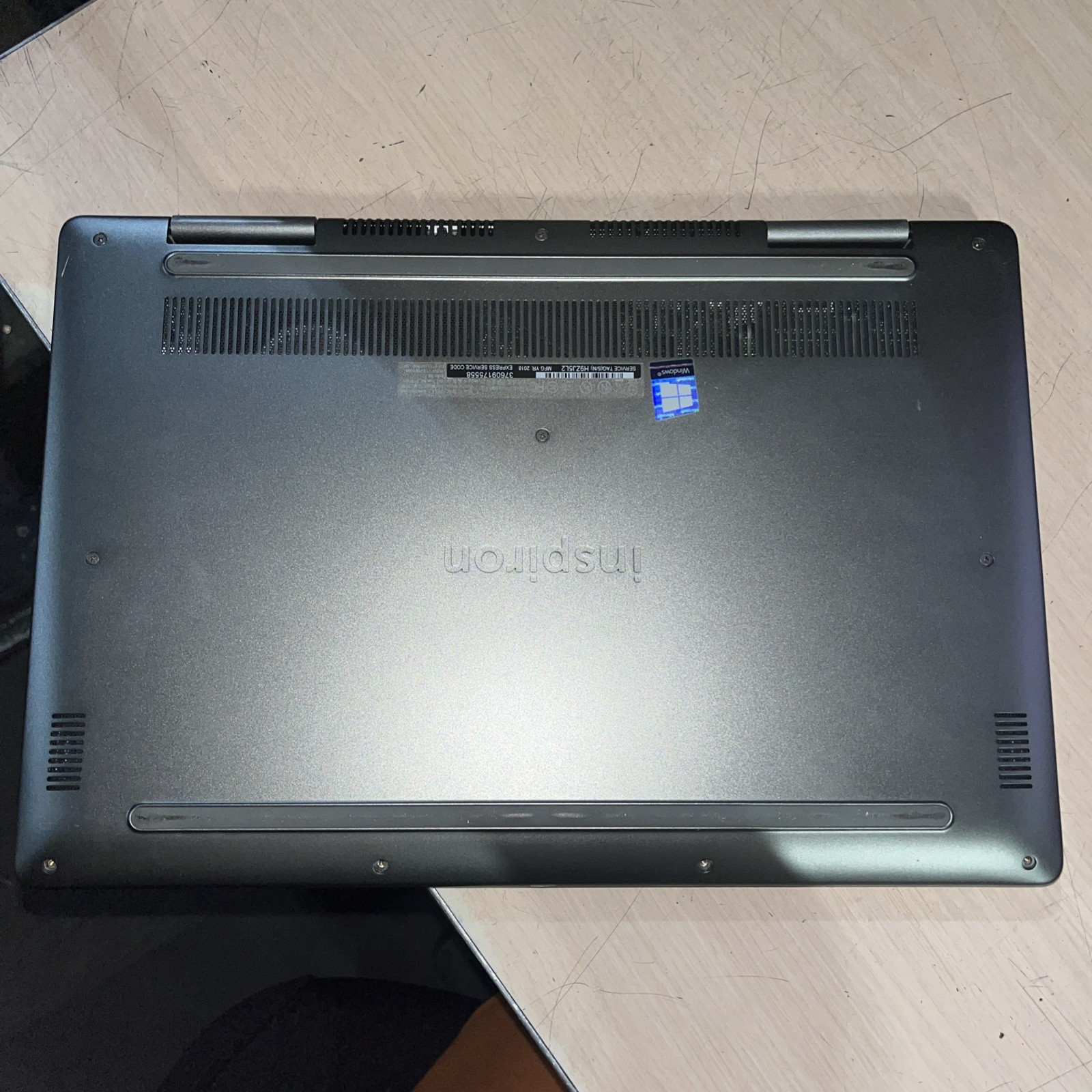 DELL INSPIRON 7573 INTEL CORE I7-8550U 1.80GHZ 16GB RAM NO HD