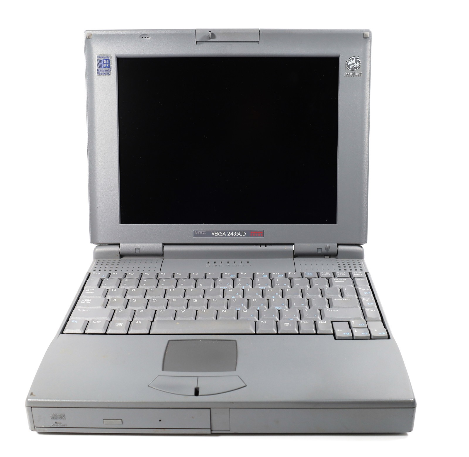 Vintage Retro NEC Versa 2435CD Laptop Intel Pentium Powers On!