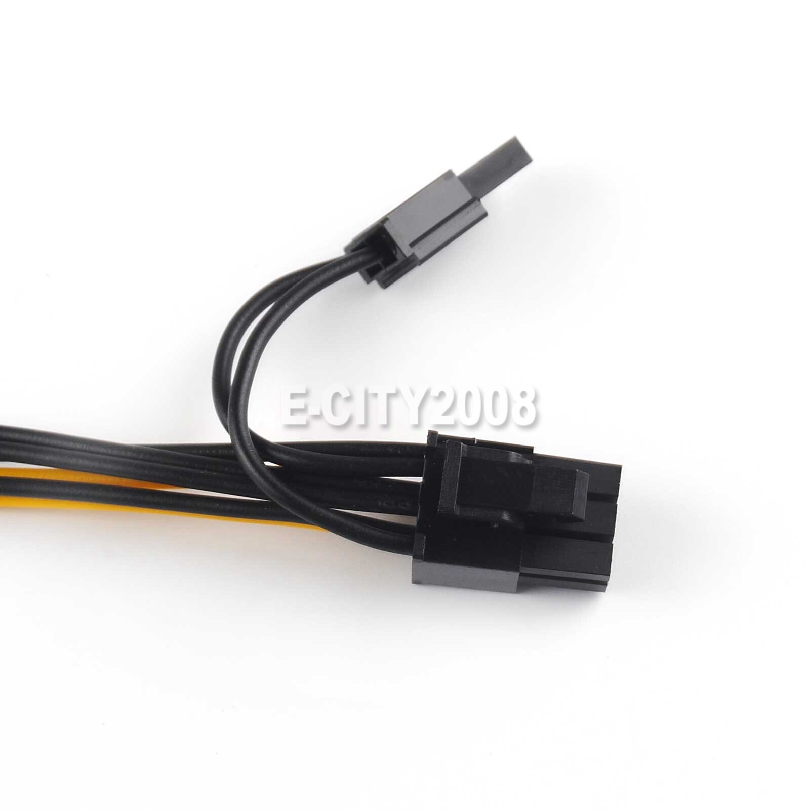 Lot 15pin SATA Male to 8pin(6+2) PCI-E Video Card Power Adapter Cable 20CM