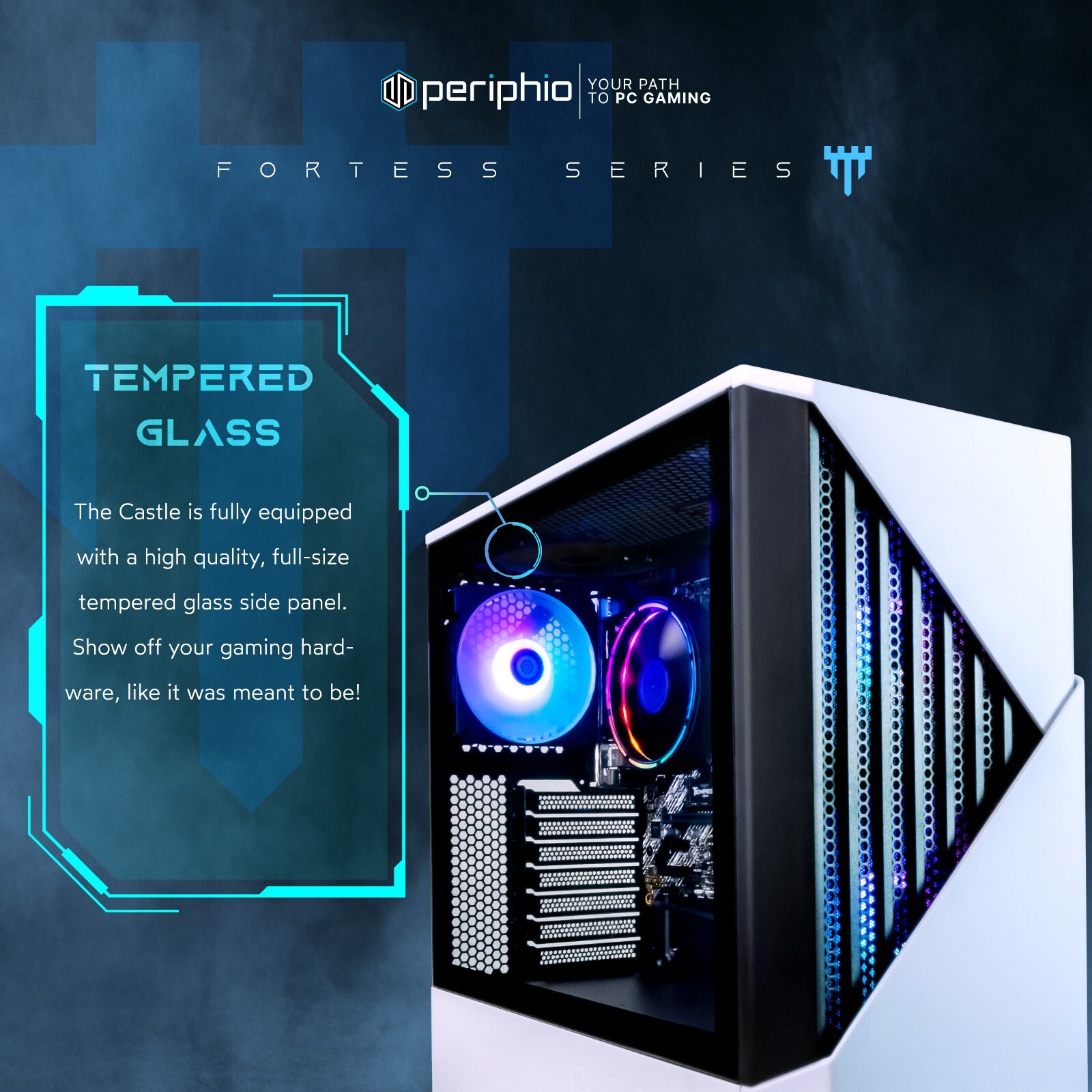 NEW Periphio Gaming PC- Ryzen 5 5600G Radeon Vega 7 32GB RAM 1TB SSD Windows 11