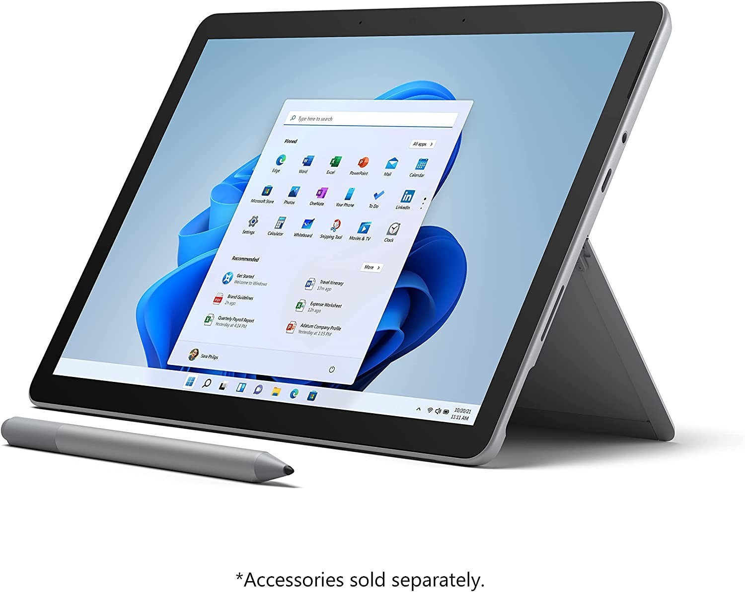New Sealed Microsoft Surface Go 3 256GB Inter Core I3 8GB Tablet 4G LTE Platinum