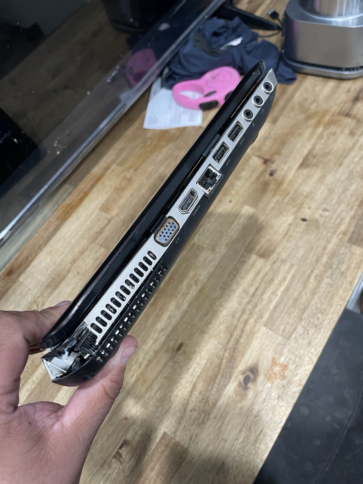 HP Windows 7 Intel Core 2 Duo P8400 16 in screen, Laptop FOR PART ONLY X16-96072