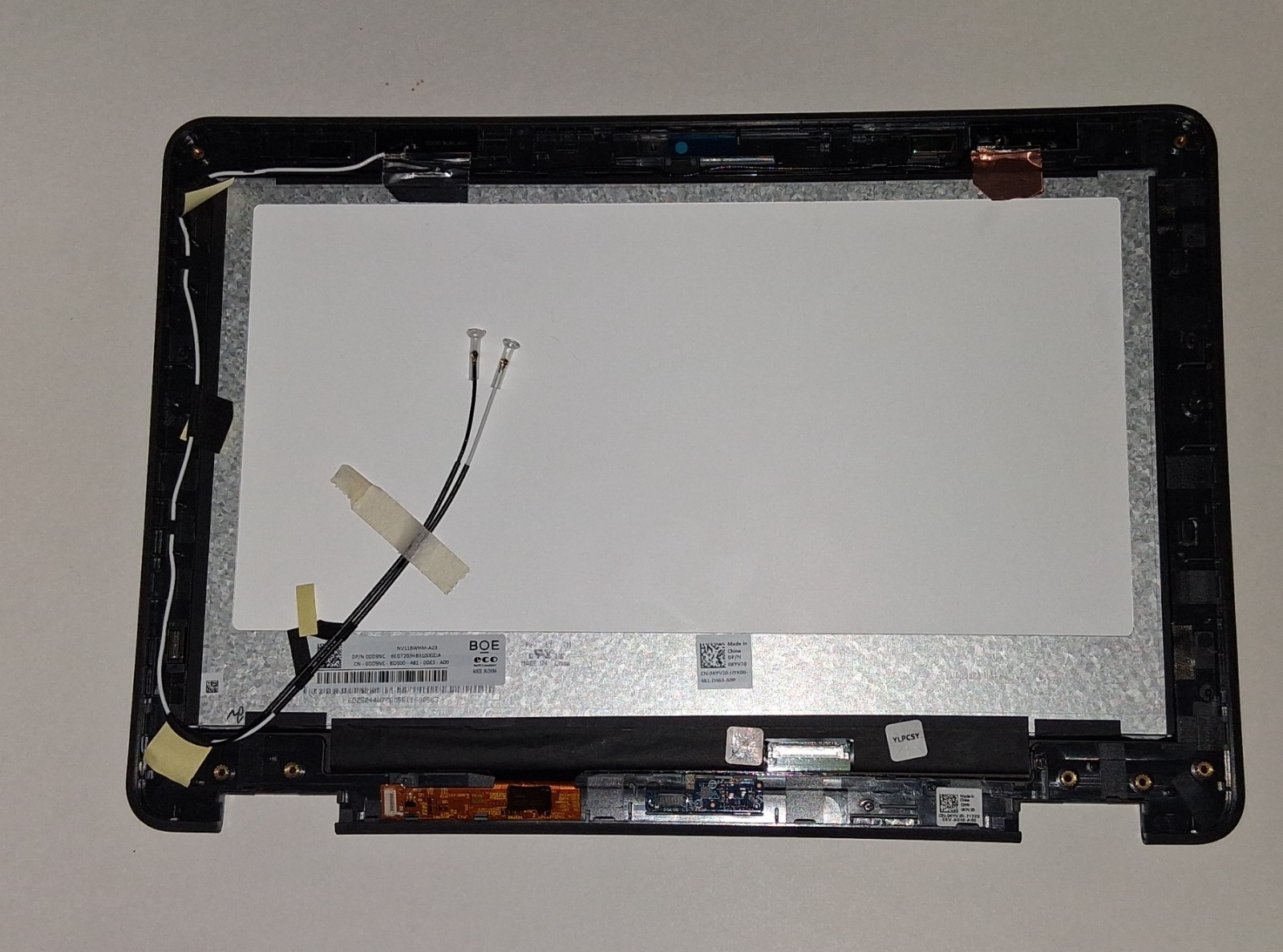 New Dell Latitude 11 3190 LCD TouchScreen & Digitizer Assembly Bezel 0DD9NC