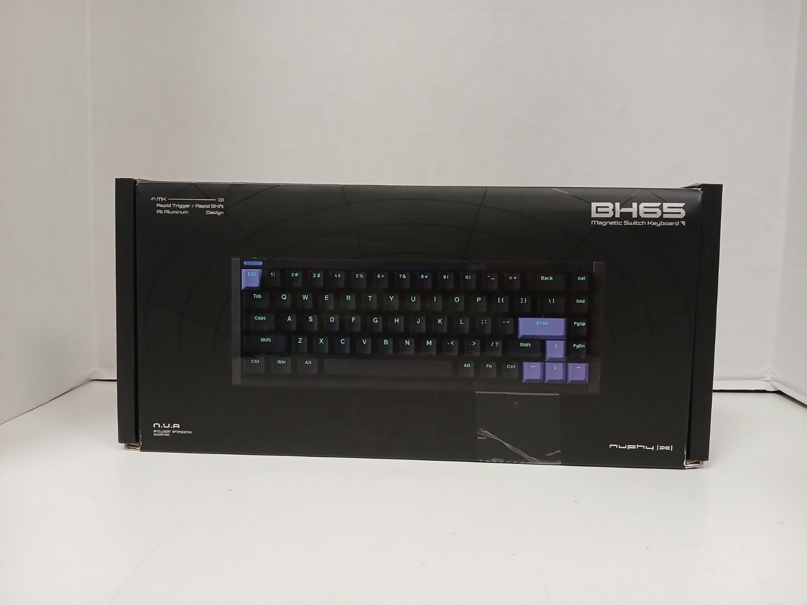 NuPhy X BH65 Magnetic Switch Gaming Keyboard, Black