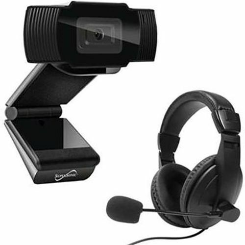 Supersonic Pro Full HD Video Webcam & Headset Combo