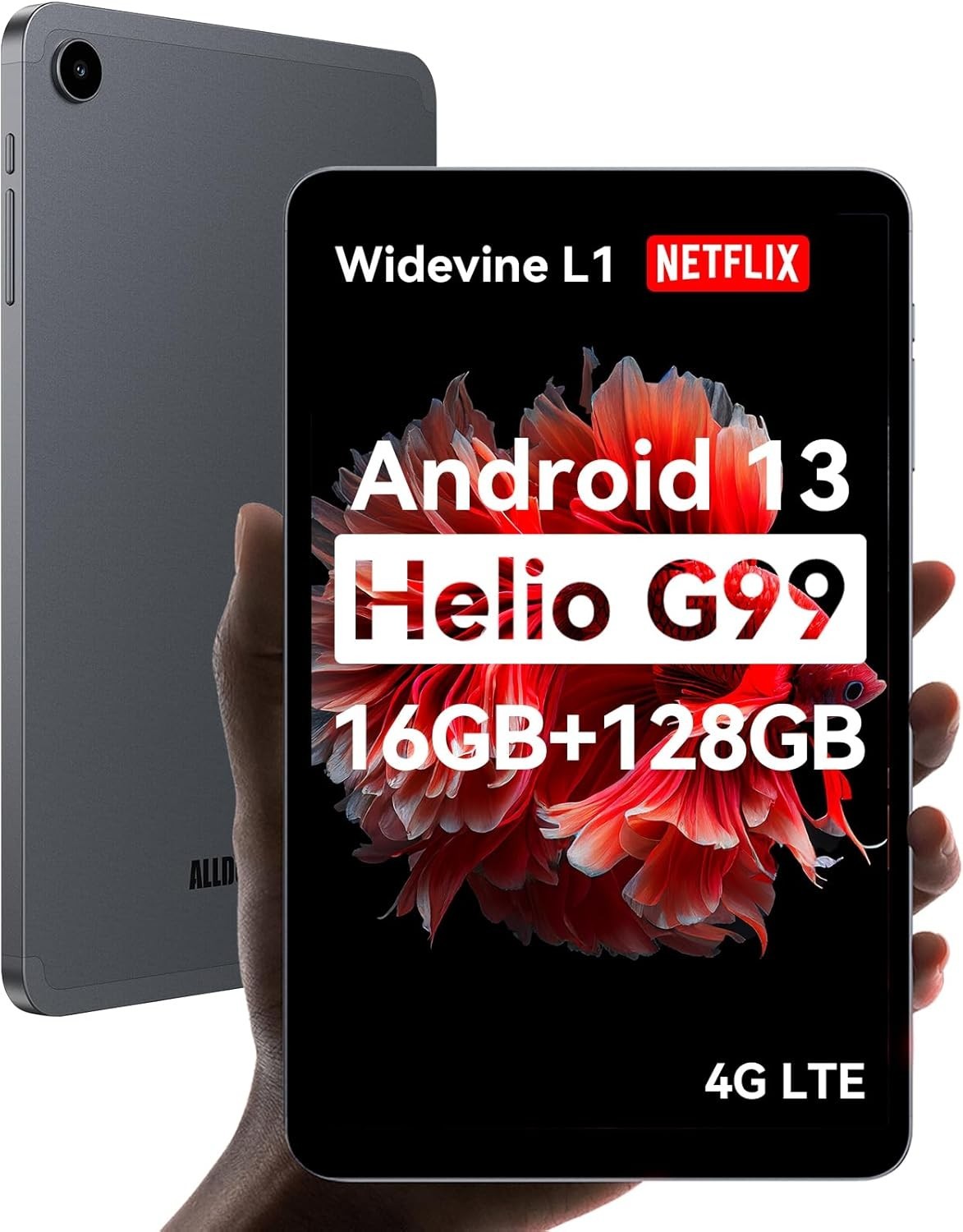 ALLDOCUBE 8.4 inch Tablet FHD+ 1920×1200 16GB(8+8) +128GB 5MP/13MP 4G LTE
