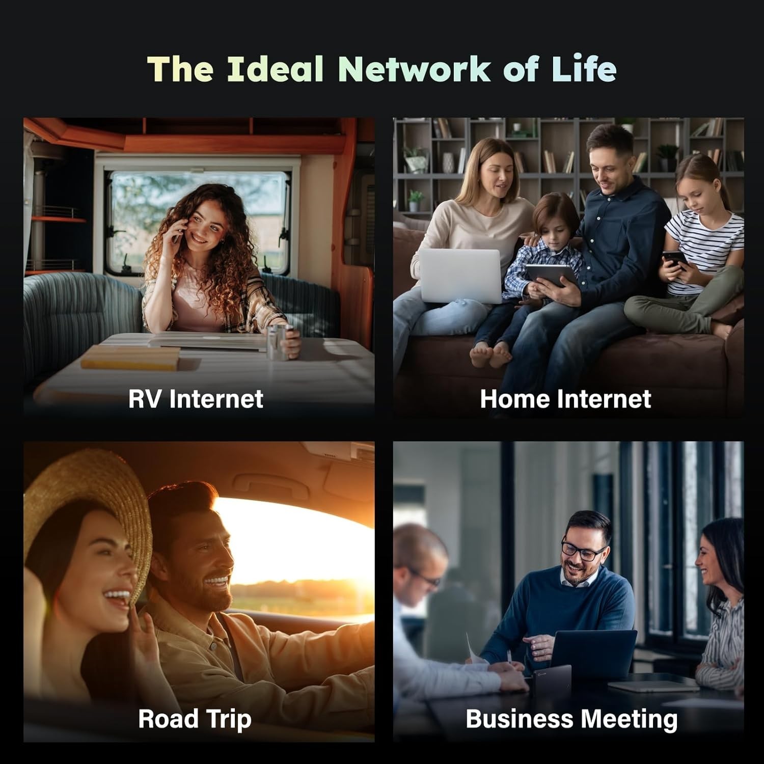 Travel-Ready 4G LTE Hotspot Pocket WiFi: Connect 10 Devices, Secure & Compact