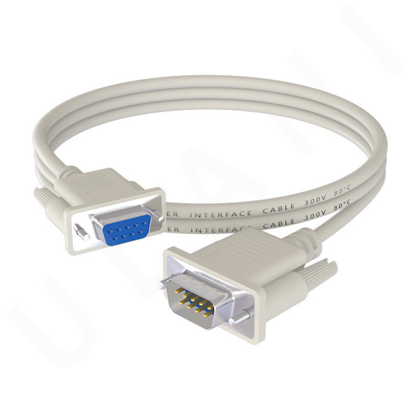 DB9 RS232 Male to Female Serial Port Extension Cable Cord3ft/5ft/10ft/16.4ft Lot