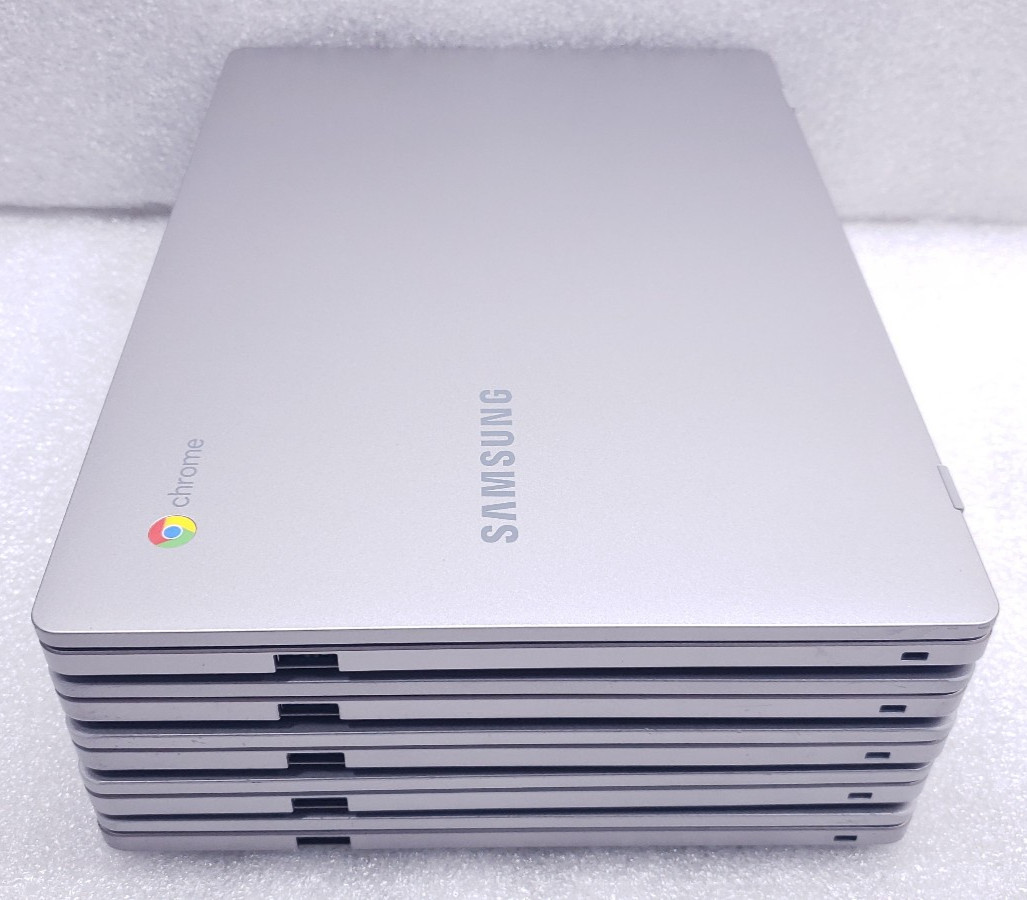 Lot Of 5 Samsung Chromebook 4 Celeron N4000 11.6in 6GB RAM 4GB eMMC XE310XBA #99
