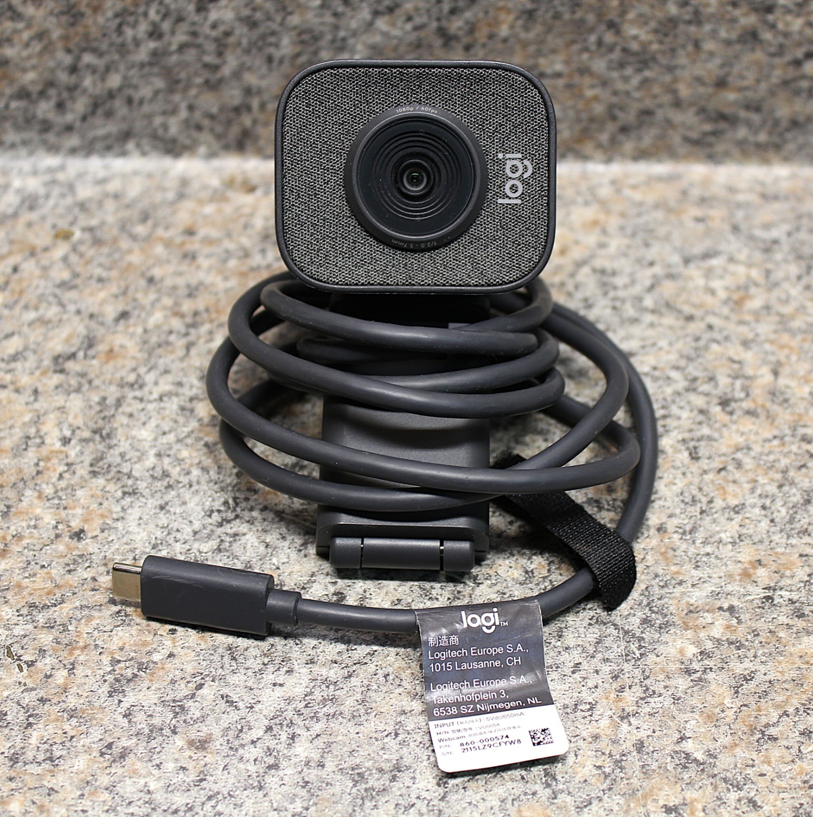 Logitech StreamCam Plus Camera With Mount
