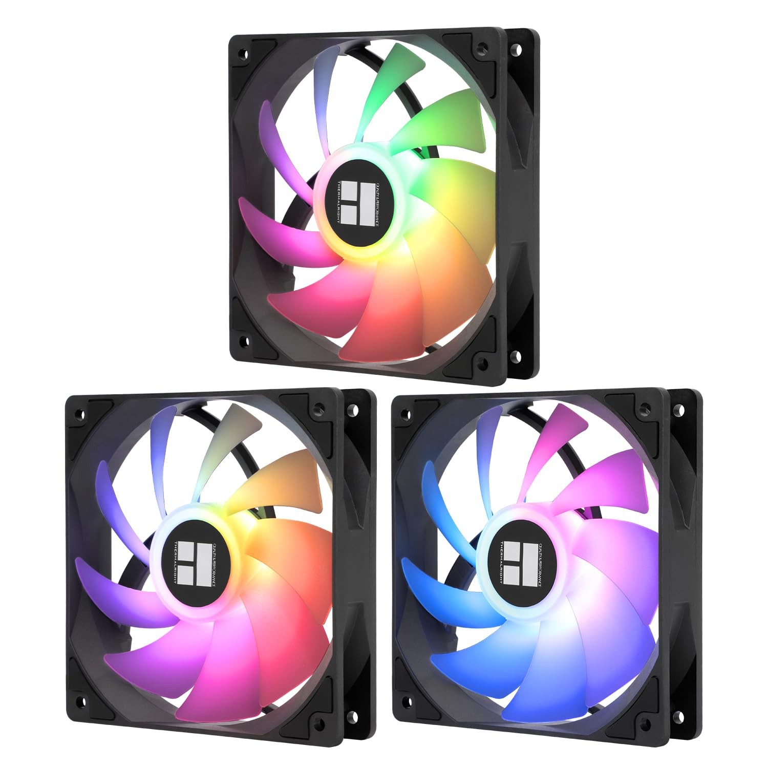 TL-C12C-S X3 CPU Fan 120mm ARGB Case Cooler 4pin PWM Silent Computer S-FDB