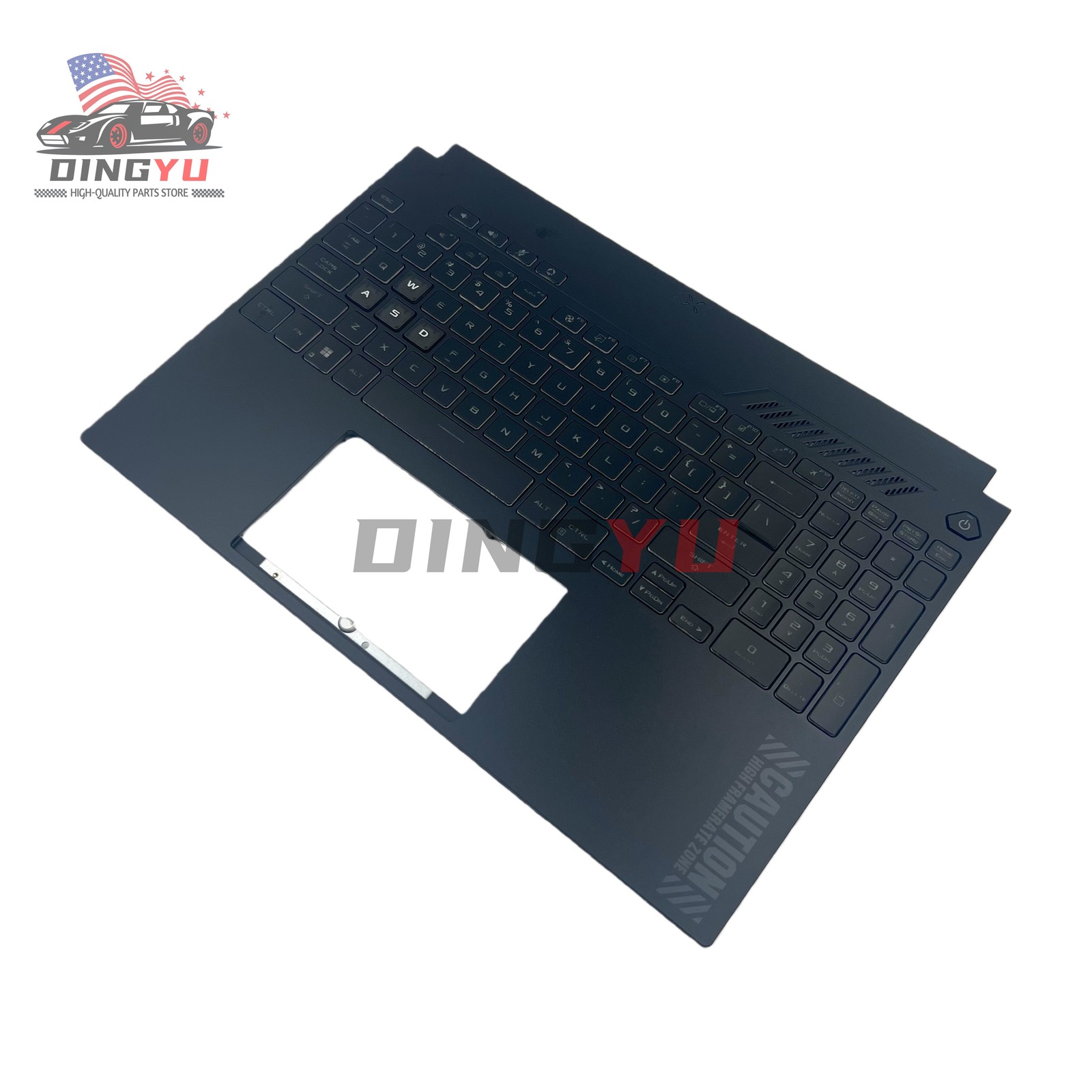 For ASUS TUF Dash 15 FA507 FX507 FX517ZM Palmrest Backlit Keyboard 90NR0951-R31