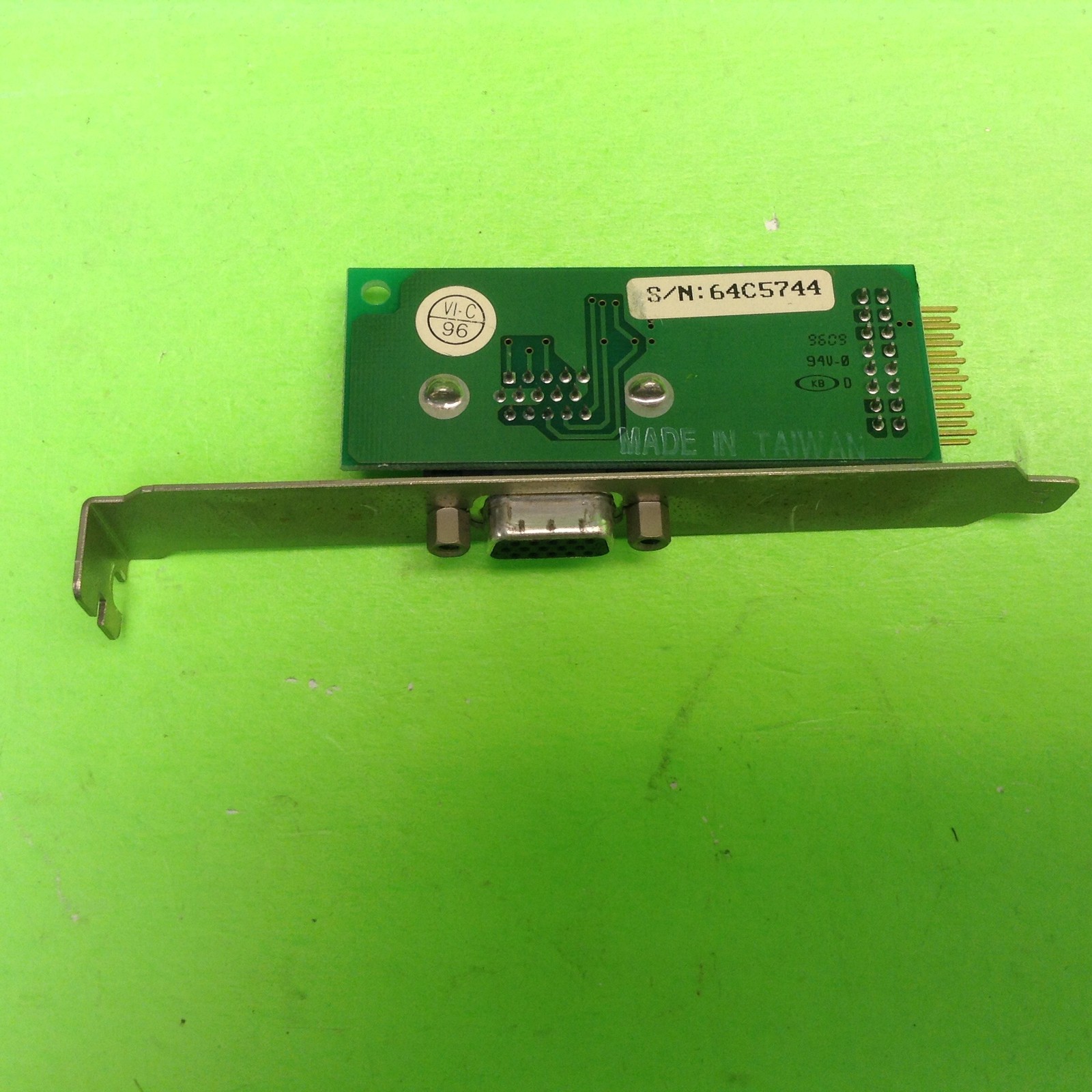 Video Card Port Jack IO Board EXTVGA-0.00