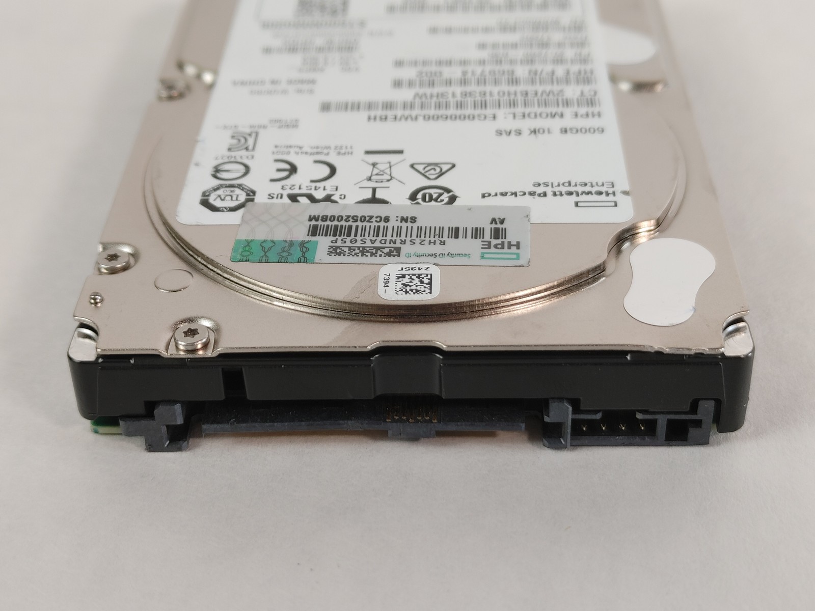 Lot of 2 Seagate HP ST600MM0208 600 GB SAS 3 2.5 in 10K Enterprise Hard Drive
