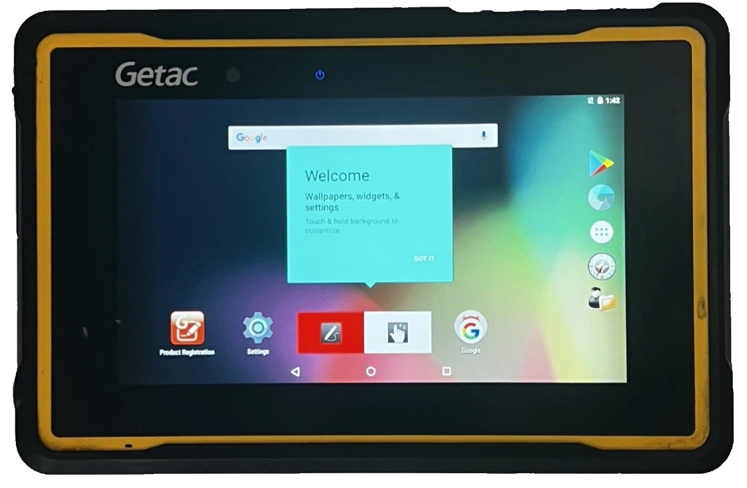 Getac ZX70 7″ Touchscreen Fully Rugged ANDROID Tablet ATOM X5 32GB eMMC WiFi+LTE