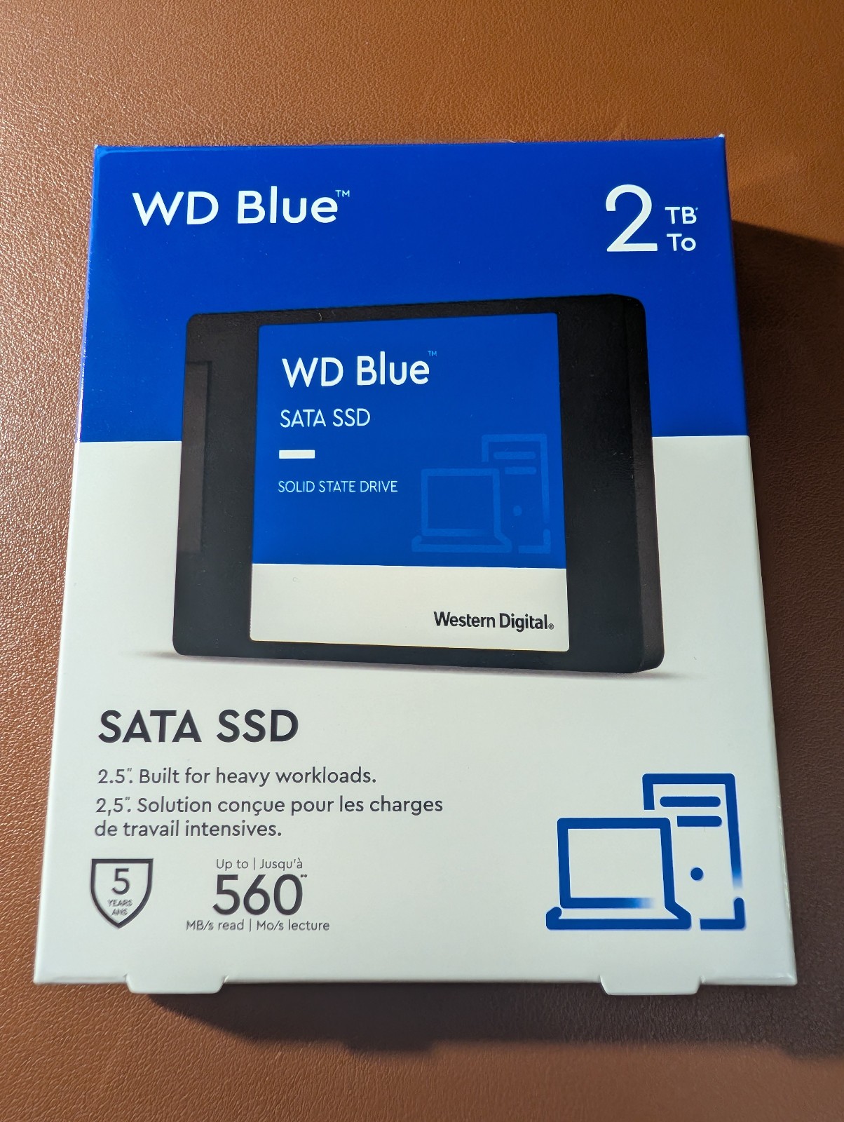 Western Digital 2TB WD Blue 3D NAND Internal PC SSD – SATA III 6 Gb/s DRAM Cache