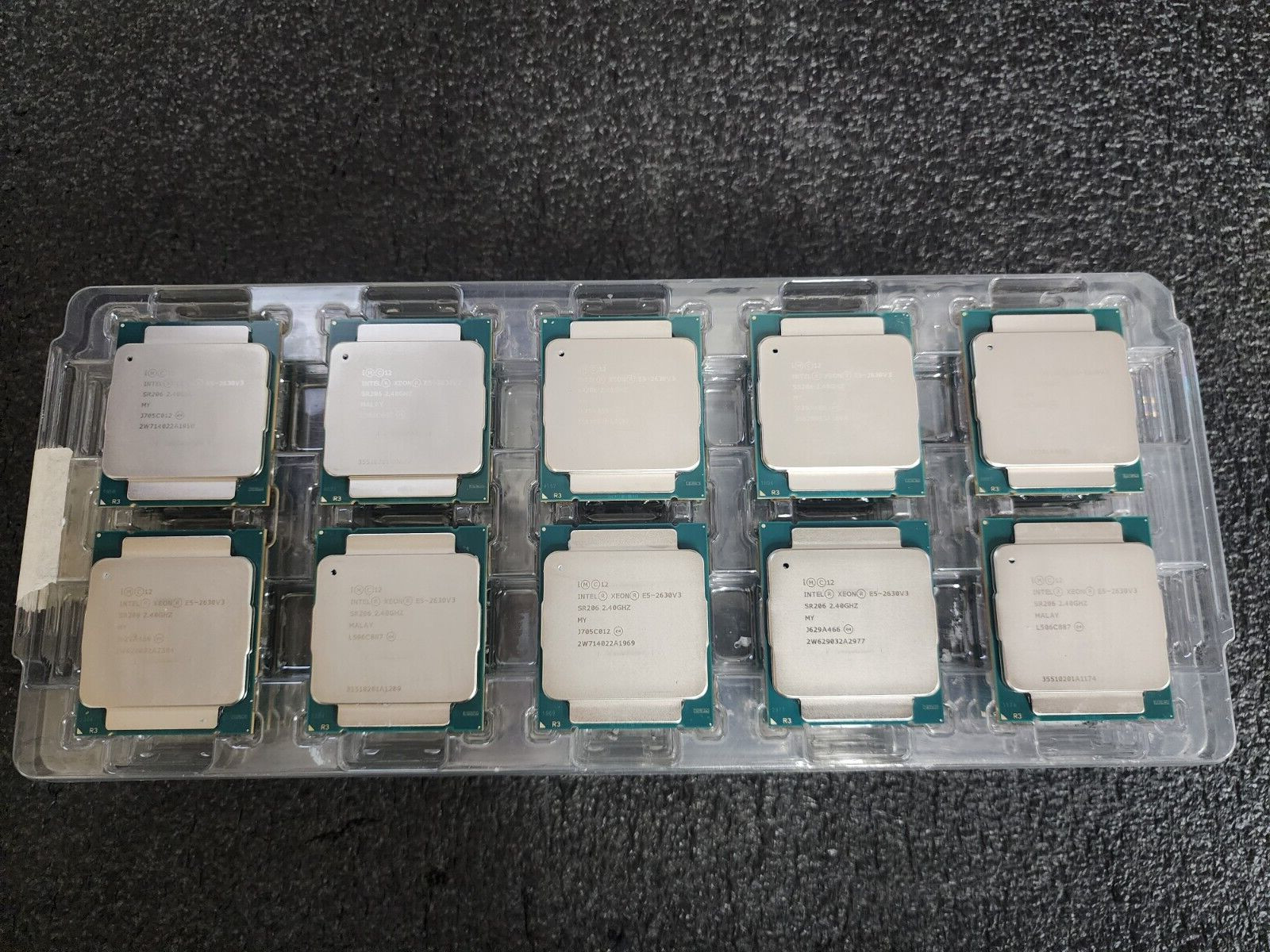 Intel Xeon E5-2630V3 2.4GHz Eight Core (BX80644E52630V3) Processor Set of 2