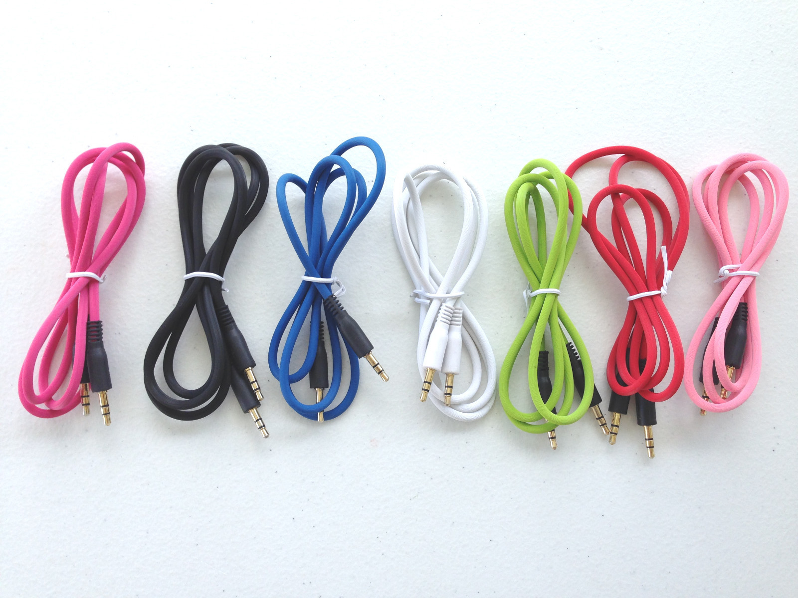 audio aux auxiliary cable 3.5mm jack male stereo FOR apple iphone 6 5 4s ipod 7