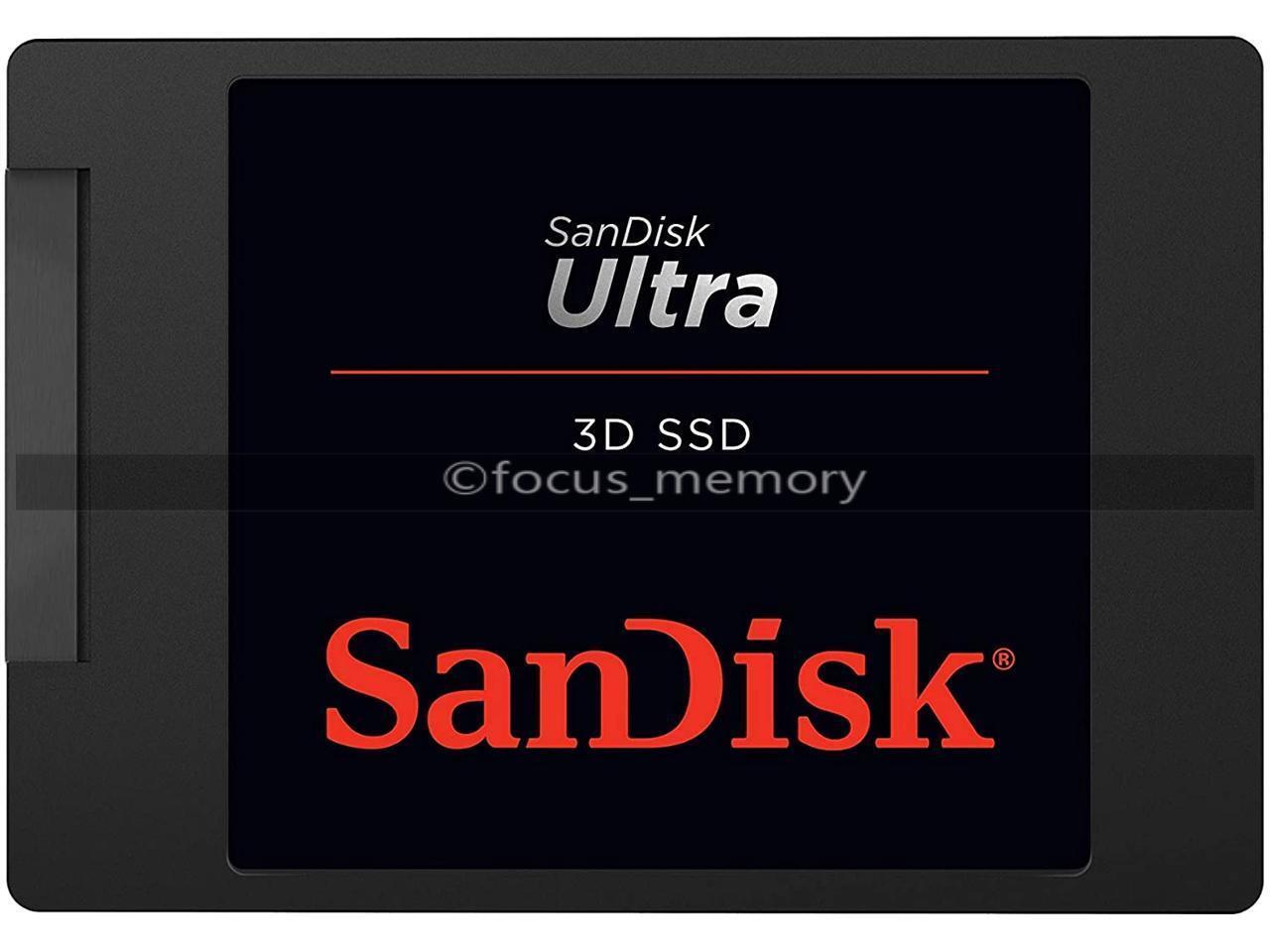 SanDisk Ultra 3D 2.5 Inch 500 GB SATA III 3D NAND Internal Solid State Drive SSD