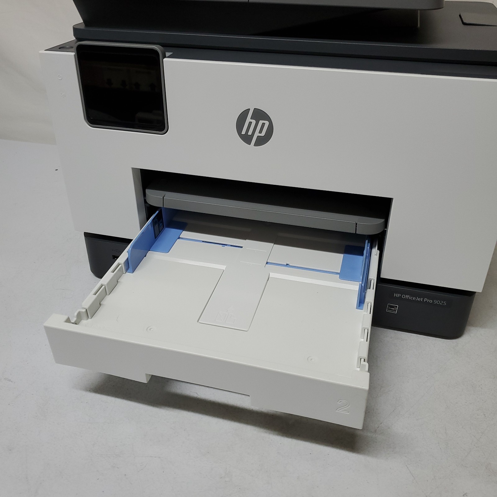 HP OfficeJet Pro 9025 Color Inkjet Printer NO INK All-In-One Wi-Fi Duplex Copy