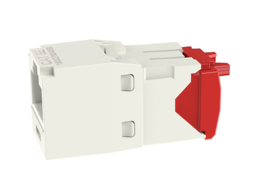 Panduit CJ5E88TGIW Category-5E 8-Wire TG-Style Jack Module White (Qty 24)