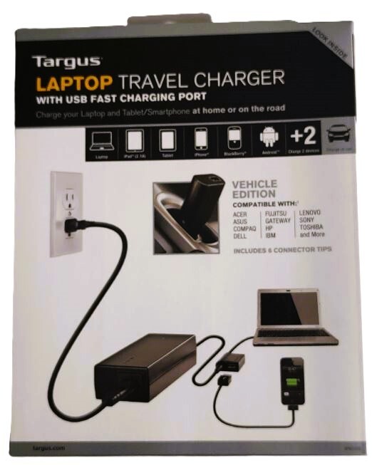 Targus Universal Laptop, Tablet, Smartphone Charger model APM32USZ