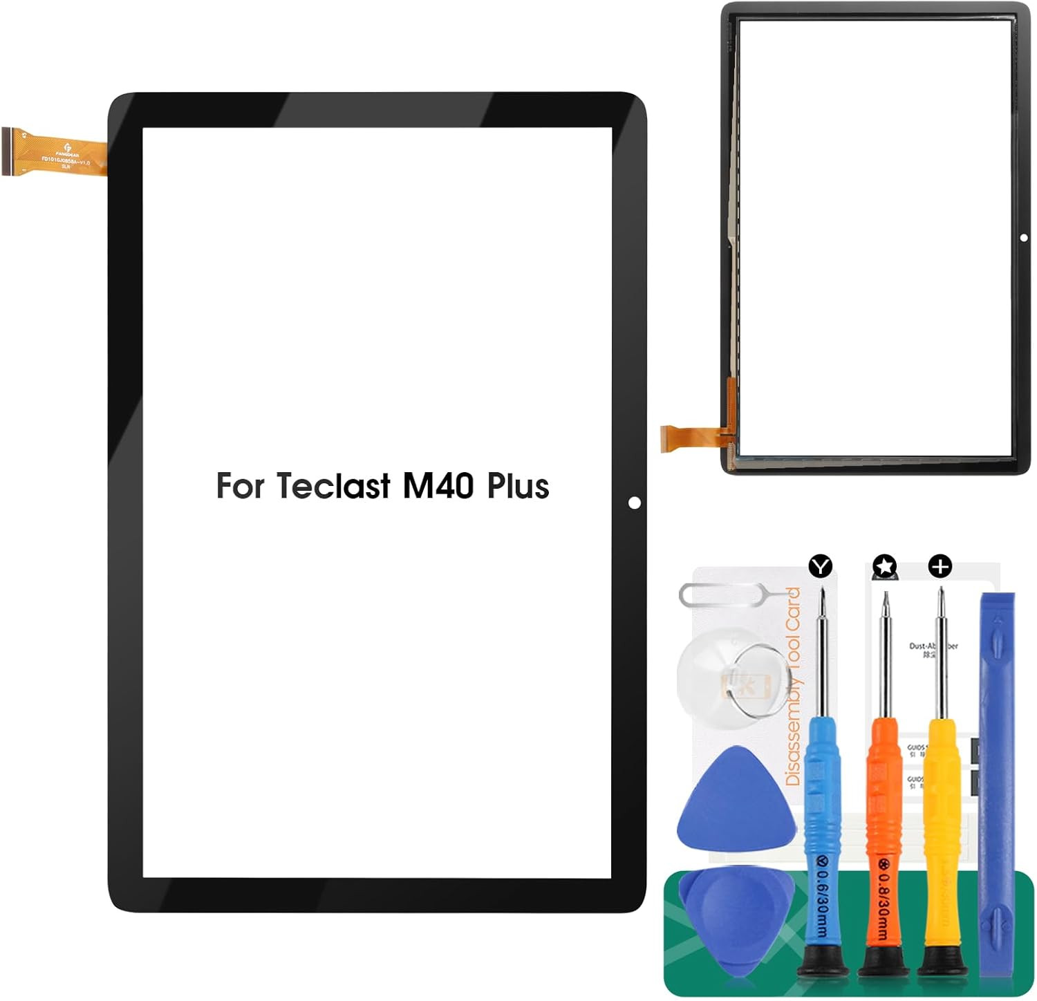 For Teclast Tablet M40 plus Screen Replacement for Teclast M40 plus Touch Screen